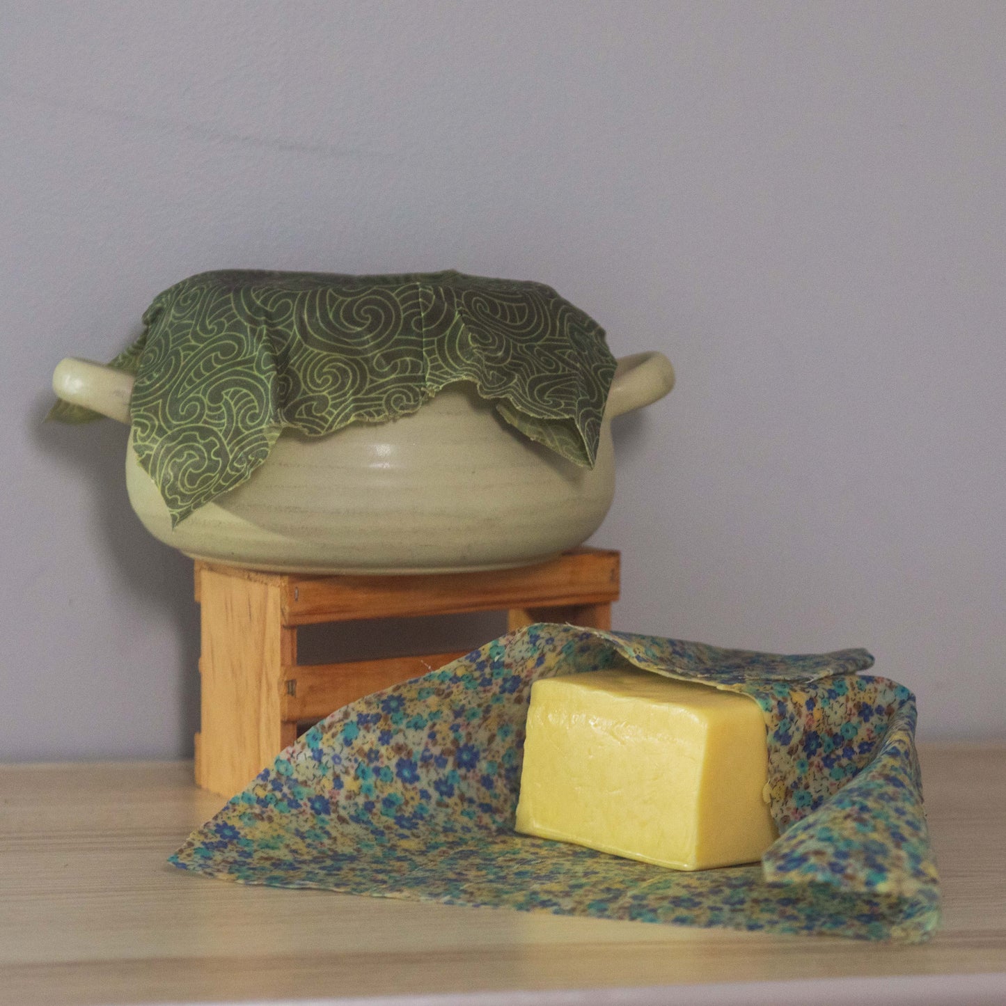 Beeswax Food Wraps - Three-pack