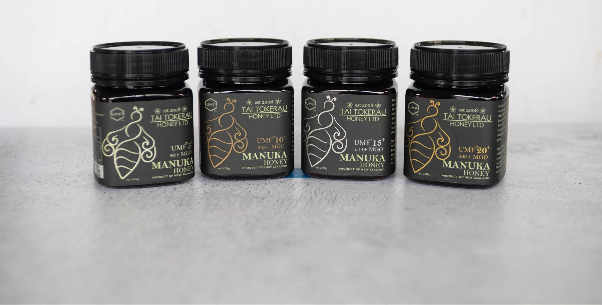 Manuka Honey UMF 20 to UMF 5